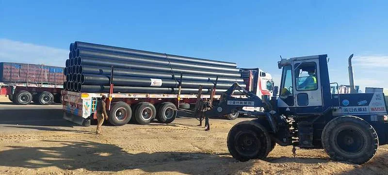 شبكات البنية التحتية وتغذية المياه بالعريش