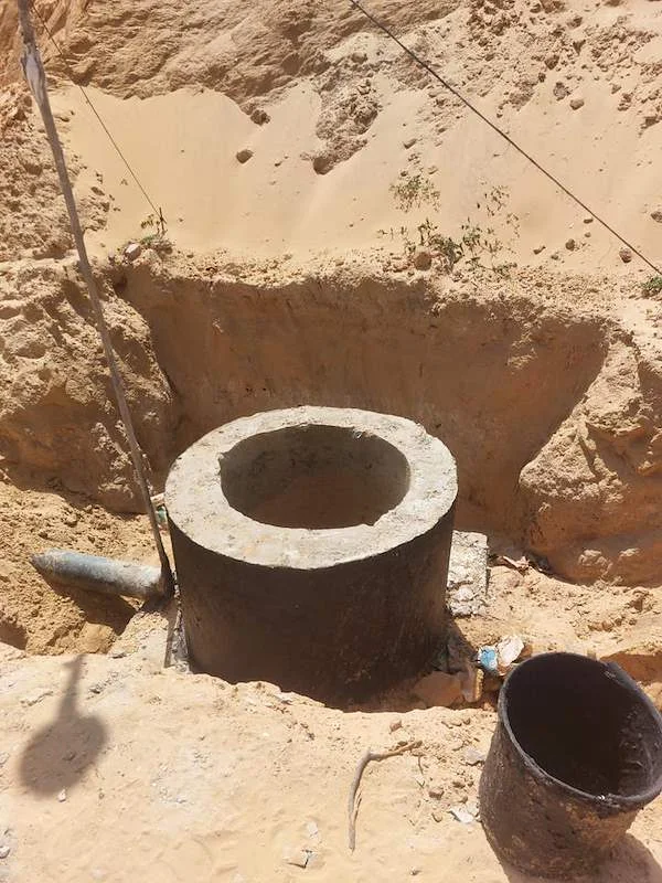 البنية التحتية والإنشاءات للتجمعات البدوية — رفح