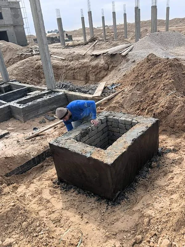شبكات الصرف الصحي وتصريف الأمطار — مدينة السيسي