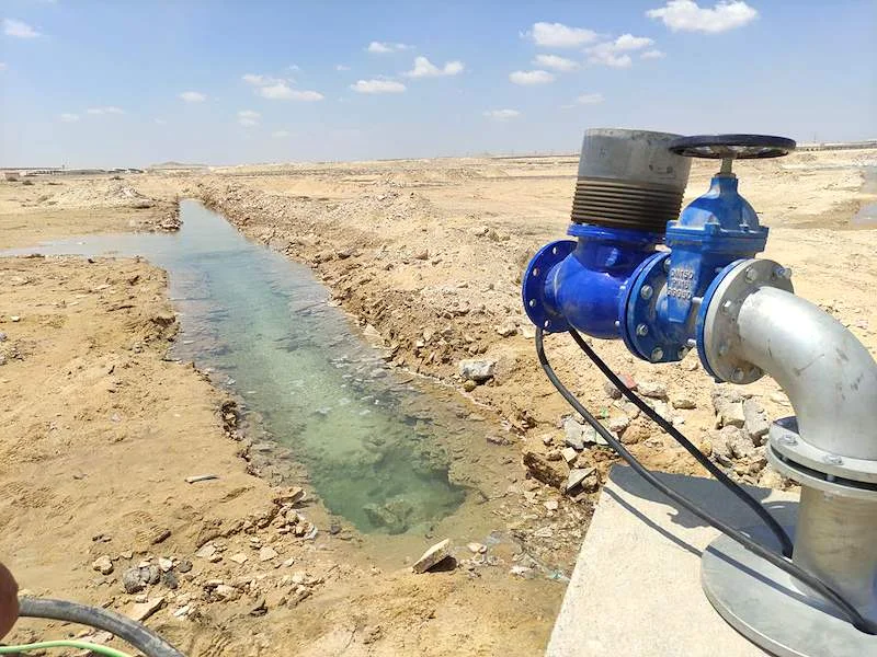 محطات المياه والصرف المستجدة — توشكى